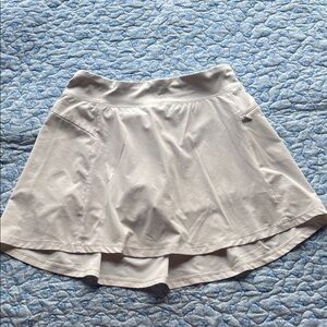 All in Motion Cream Skater Skort with Attached Breathable Shorts